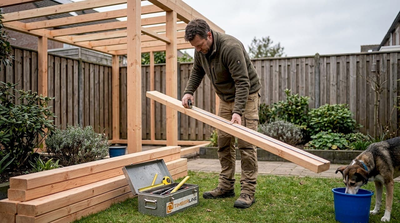 Constructieplan houten veranda: stap-voor-stap gids