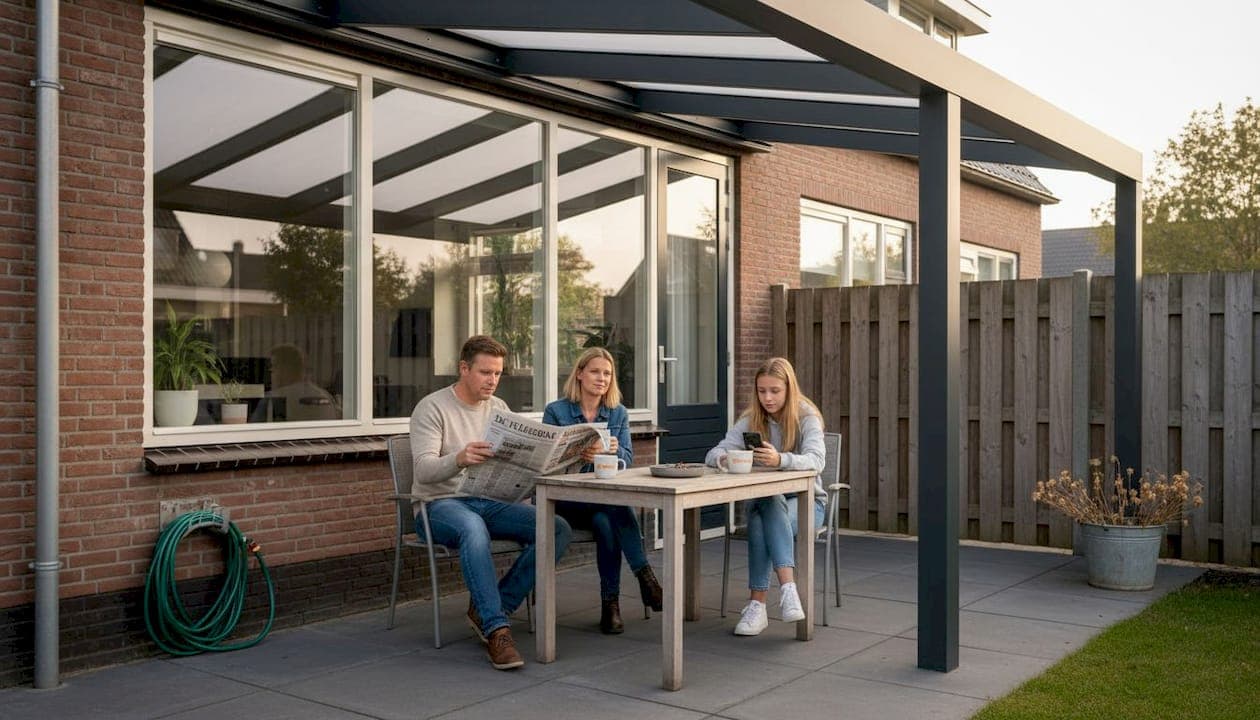 Onderhoudsvrije overkapping: luxe gemak voor elke tuin