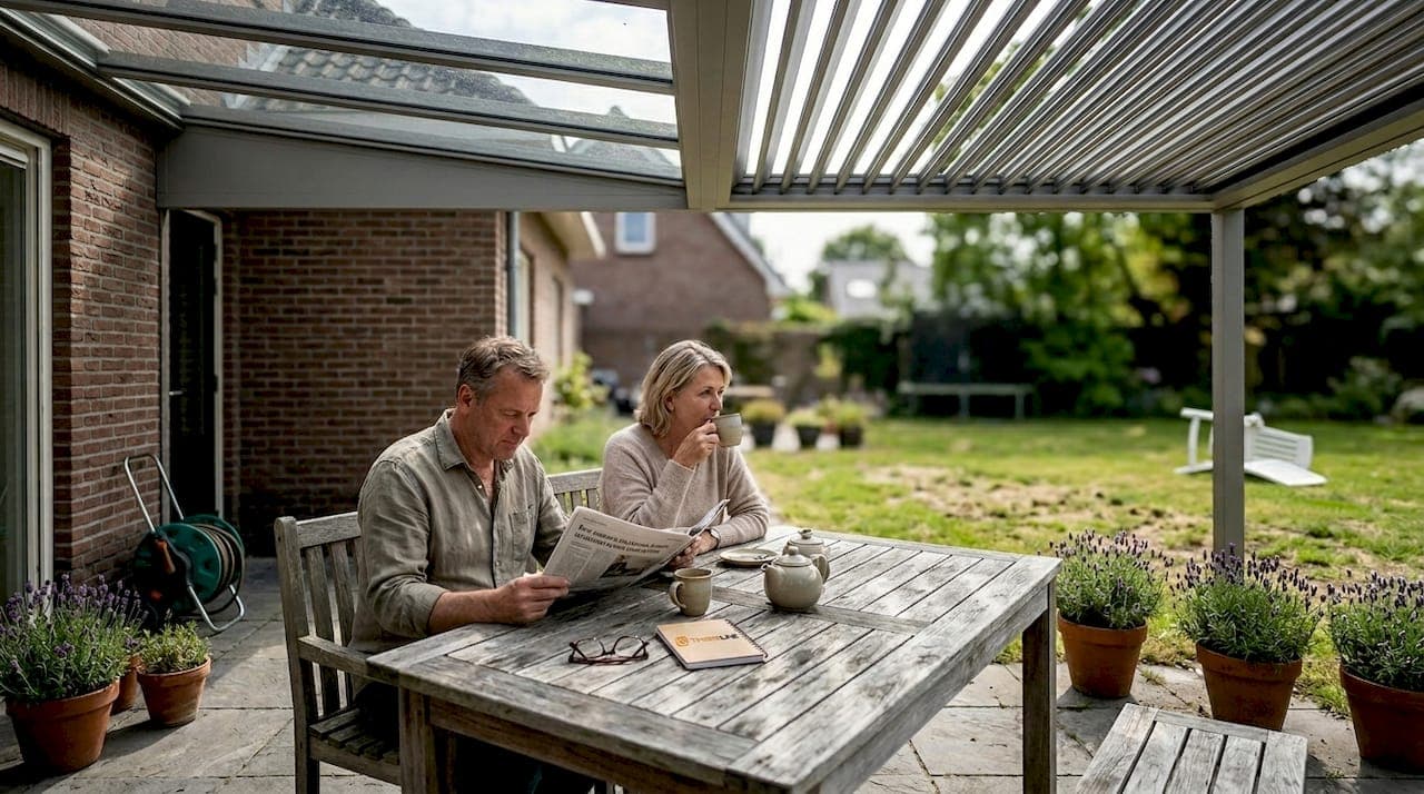 Modulaire overkapping: luxe, flexibiliteit en slimme tuinoplossing
