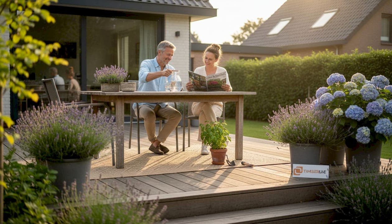 15 ideeën voor een luxe houten buitenruimte vol inspiratie