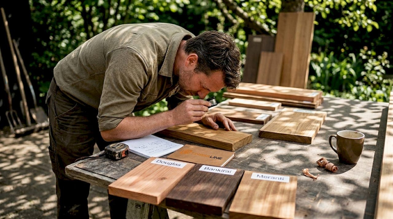 De meest gebruikte houtsoorten voor luxe tuinprojecten