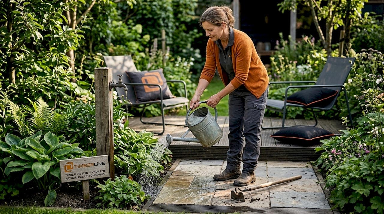 Luxe buitenruimte met natuurlijke materialen: complete gids