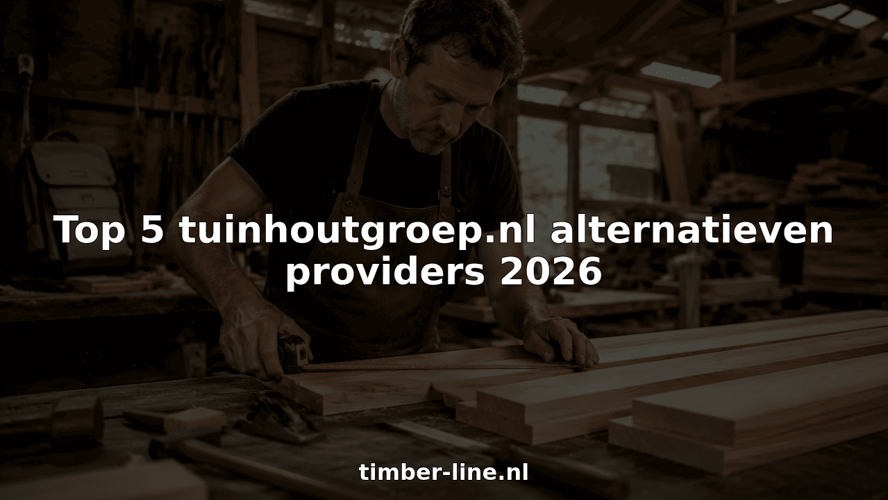 Top 5 tuinhoutgroep.nl alternatieven providers 2026