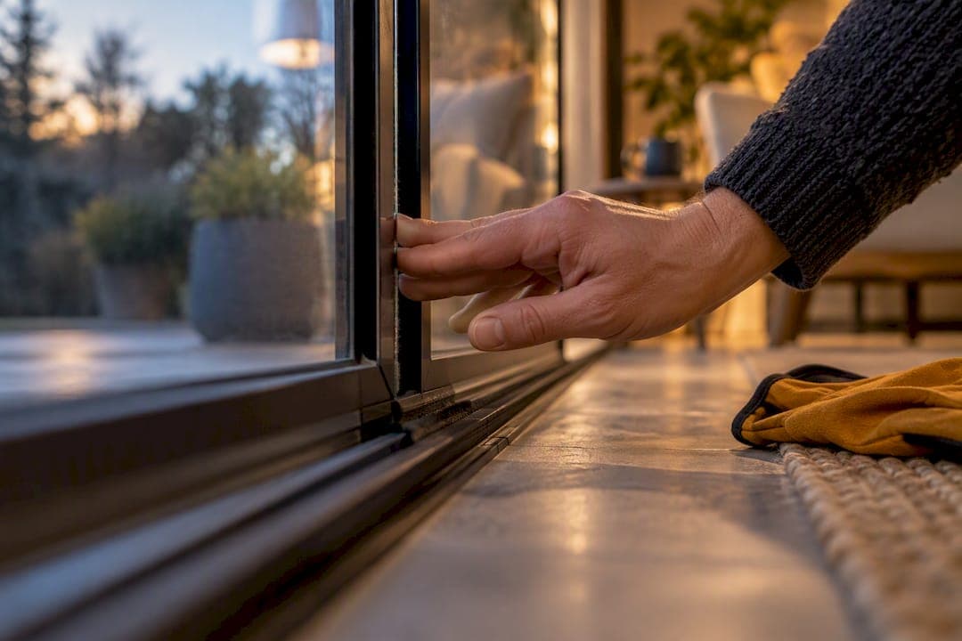 Tocht bij glazen schuifwand verminderen: wat werkt echt?