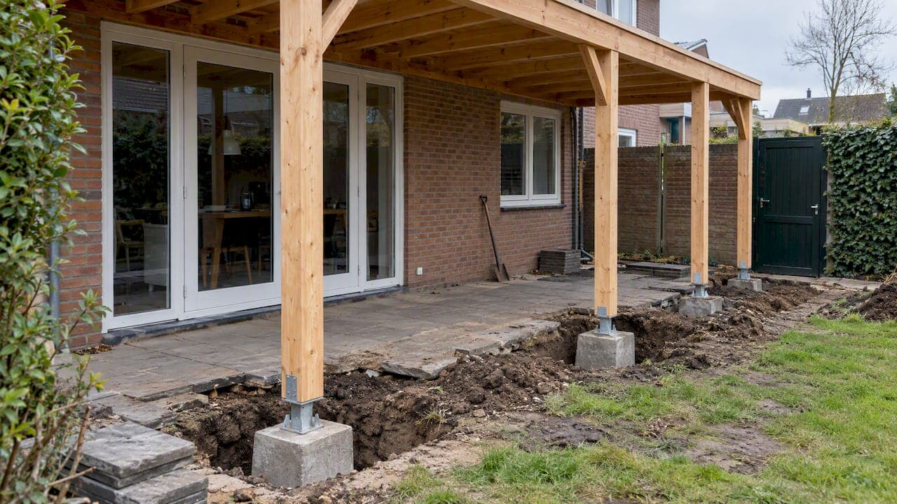 Fundering voor een veranda: eisen, diepte en kleigrond